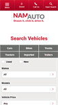 Mobile Screenshot of namauto.com